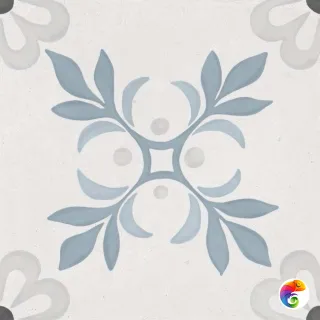 Керамогранит Harmony Sirocco Blue Garden 22,3x22,3