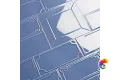 Керамическая плитка Etruria Design Art Deco Vectorframe A China Blue 1° Scelta 12,5x25