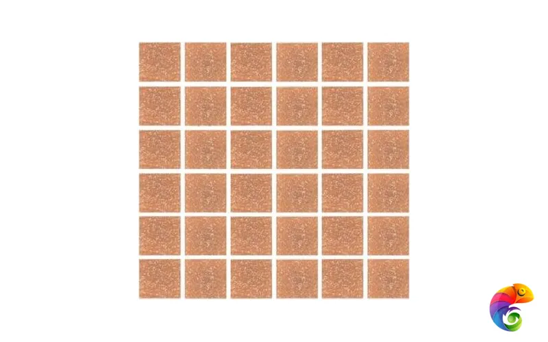 Rose Mosaic Стеклянная мозаика 2x2 A86(2) сетка 327х327