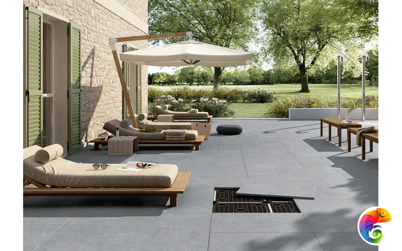 Refin Керамогранит Blue Bluetech Vintage Plain 60x60x0,9 Matt Rt