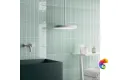 Плитка Equipe Costa Nova Onda Aloe Glossy 5x20 см