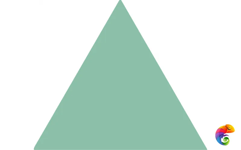 Керамическая плитка Petracers Triangolo Fondo VERDE 17x17