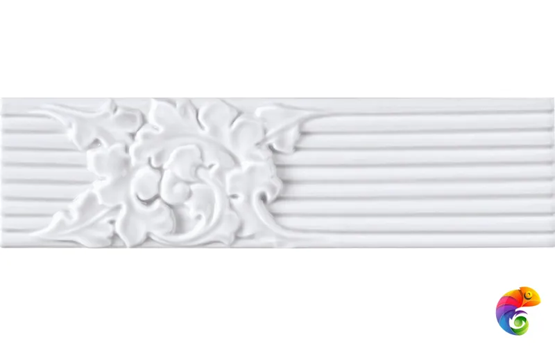 Бордюр Ceramiche Grazia New Classic Hellas Bianco 7x26