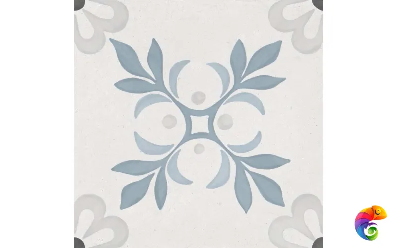 Керамогранит Harmony Sirocco Blue Garden 22,3x22,3