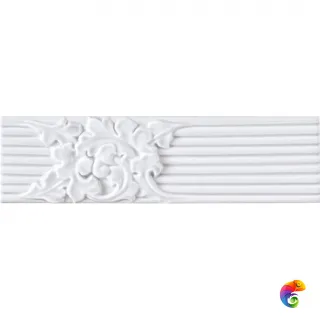 Бордюр Ceramiche Grazia New Classic Hellas Bianco 7x26