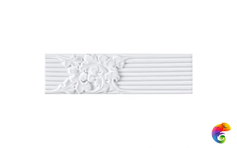 Бордюр Ceramiche Grazia New Classic Hellas Bianco 7x26