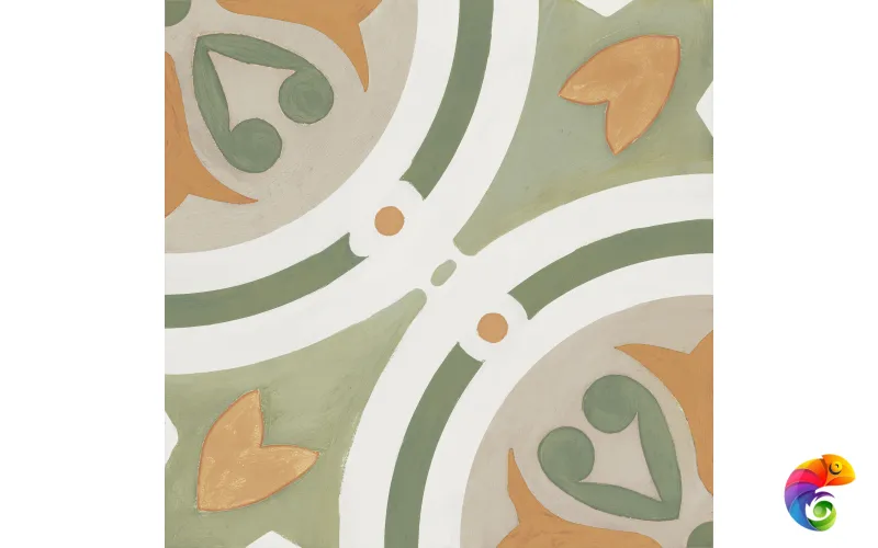 Harmony Керамическая плитка Amber Green SP 22.3x22.3 матовая