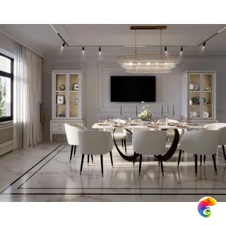 Керамогранит Emil Ceramica Tele di Marmo Reloaded Quarzo Kandisky Lappato 59x118,2x0,95