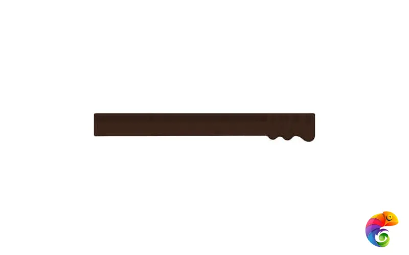 LaDiva Керамический бордюр Angolo Zoccolo Venezia Caffe 2x15 Sat