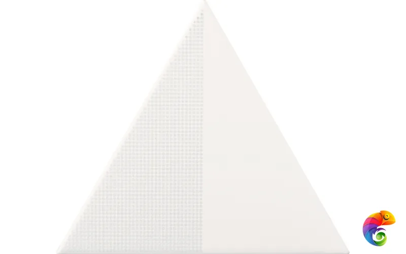 Керамическая плитка Petracers Triangolo Cristalli Bianco 17x17