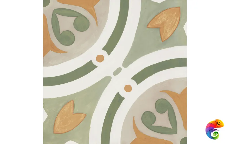Harmony Керамическая плитка Amber Green SP 22.3x22.3 матовая