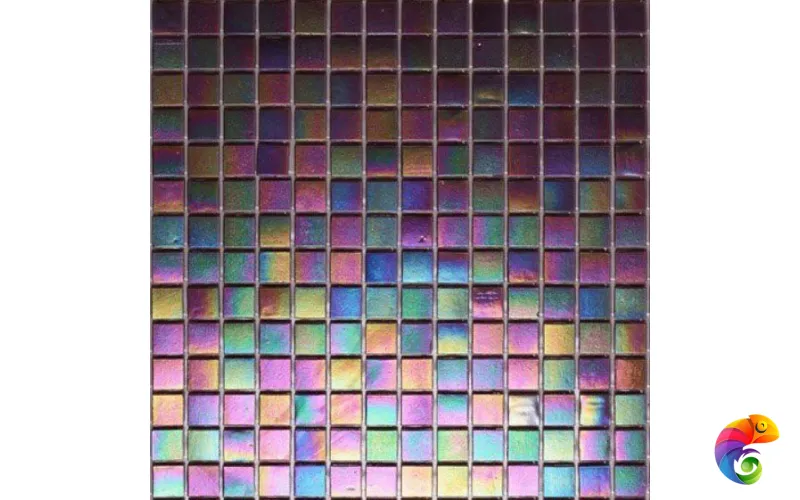 Rose Mosaic Стеклянная мозаика 1x1 WA45 сетка 318х318 (2,02м2/кор=20шт)