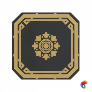 Керамическая плитка Ceramiche Grazia Old England Ottagono Black Leeds 20x20