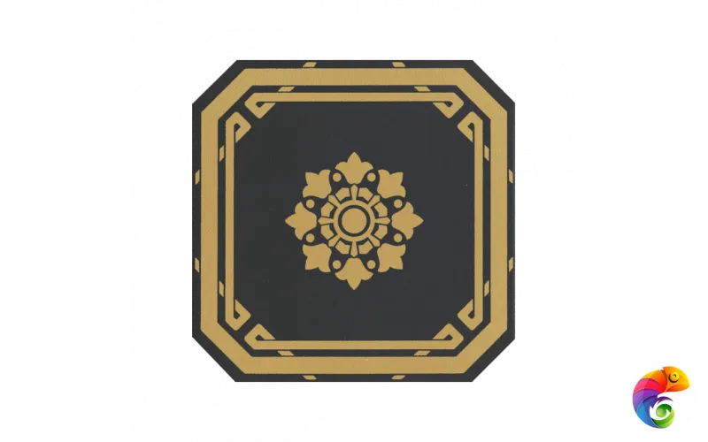 Керамическая плитка Ceramiche Grazia Old England Ottagono Black Leeds 20x20