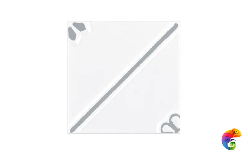 Керамическая плитка Ceramiche Grazia Formelle Anversa Rigo Argento 13x13