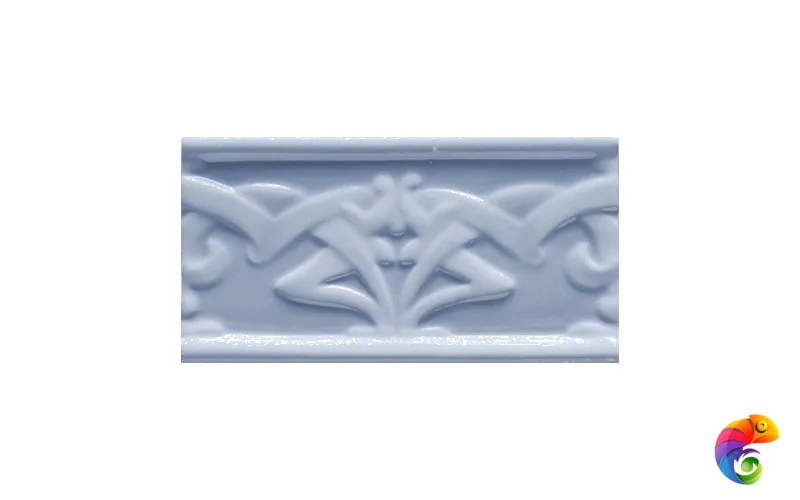 Бордюр Ceramiche Grazia Essenze Liberty Genziana 6,5x13