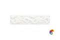 Бордюр Ceramiche Grazia Essenze Voluta Bianco Craquele 6x26