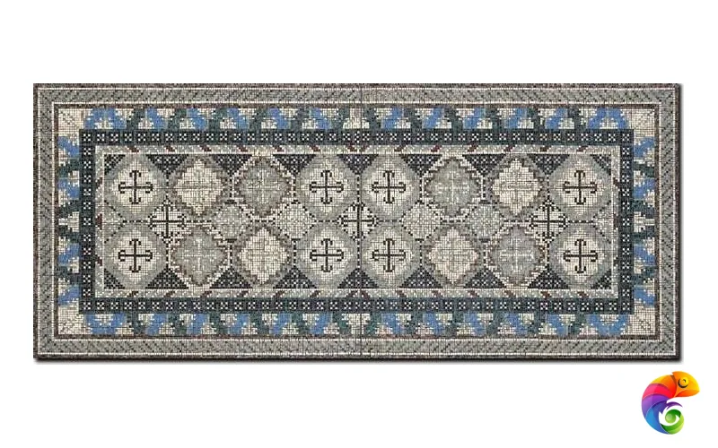 Мозаика Sicis The Mosaic Rug Signac 137x332