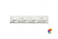 Бордюр Ceramiche Grazia Amarcord Fregio M Bianco Matt 4x20