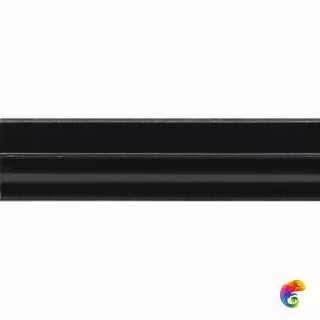 Бордюр Ceramiche Grazia Formae Toro Ebony 6,5x26