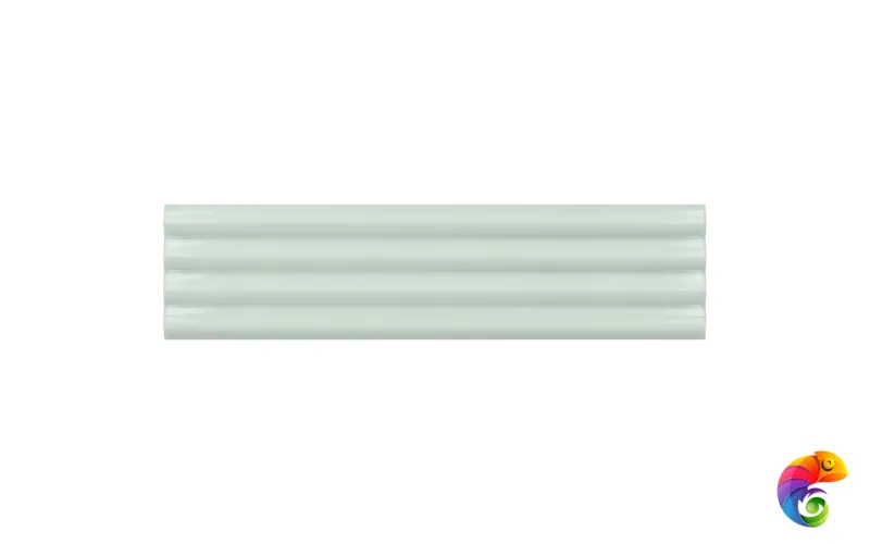 Плитка Equipe Costa Nova Onda Aloe Glossy 5x20 см