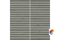 Italon Керамогранитная мозаика Avantgarde Black Mosaico STRIP