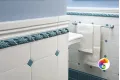 Вставка Ceramiche Grazia Amarcord Tozzetto Diamantato Pavone Matt 3x3