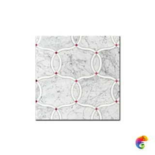 Каменная мозаика Sicis SiciStone Enlaxo White 26,6x34,4