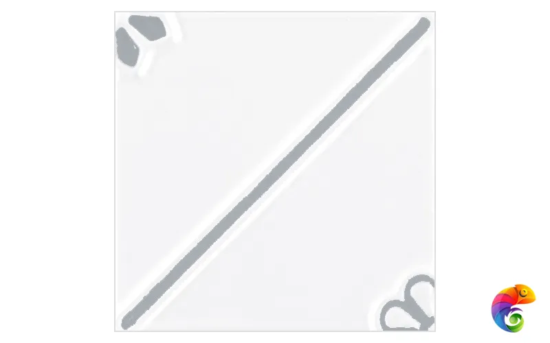 Керамическая плитка Ceramiche Grazia Formelle Anversa Rigo Argento 13x13