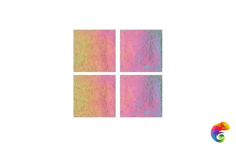 JNJ Стеклянная мозаика 2x2 EB59 сетка 327x327