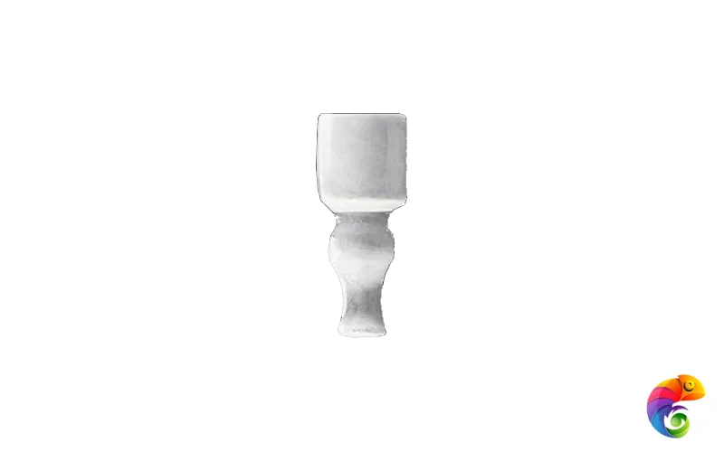 Вставка Ceramiche Grazia Formae Angolo Toro Cotton 2x6,5