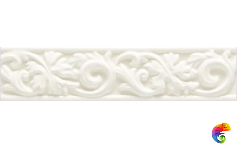 Бордюр Ceramiche Grazia Essenze Voluta Magnolia 6x26