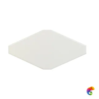 Керамическая плитка Petracers Capitonne Rombo Liscio Bianco Luc 10x20