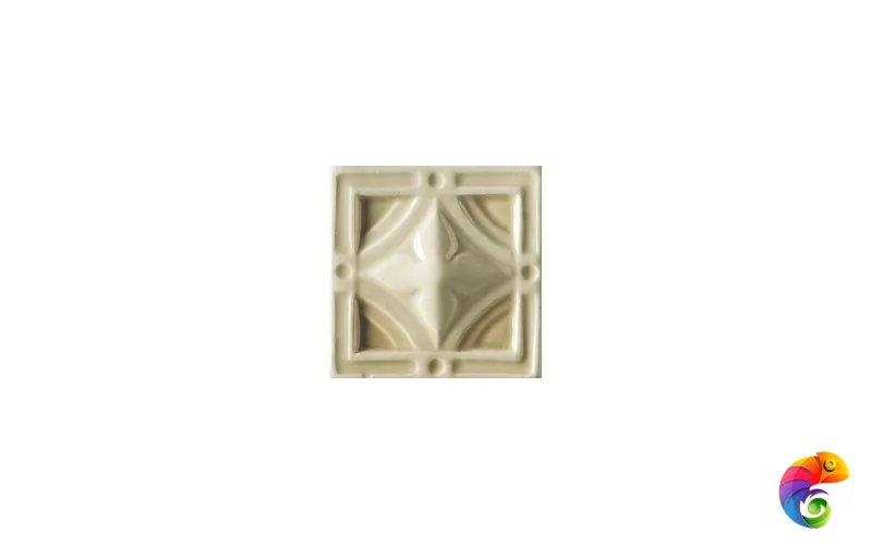 Вставка Ceramiche Grazia Essenze Neoclassico Tozzetto Gelsomino 6x6