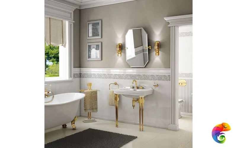 Керамическая плитка Petrachers Gran Gala Bianco Lucido 31,5x94,9