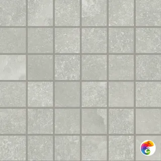 Керамогранит Provenza Salt Stone Mosaico Grey Ash Lappato Rett. 30x30cm 9.5mm
