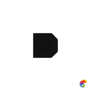 LaDiva Керамическая плитка Angolo Matita Milano Caffe 2x2 Sat