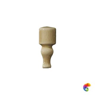 Бордюр Ceramiche Grazia Maison Angolo Finale Noix Craquele 2x6,5