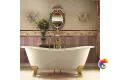 Керамическая плитка Petrachers Grand Elegance Giglio Bordeaux Su Crema 20x20