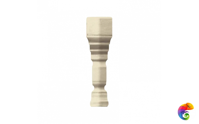 Вставка Ceramiche Grazia Epoque Angolo Terminal Pitti Ivory Craquele 2x12