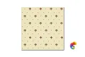 Керамическая плитка Petrachers Grand Elegance Giglio Bordeaux Su Crema 20x20