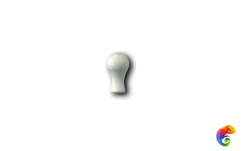 Ceramica Grazia Керамическая плитка Vintage Bordura Angolo Ivory 2x3,5