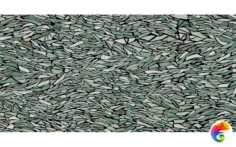Керамогранит Viva Narciso Frammenti Mix Lappato Lucido 59x118,2