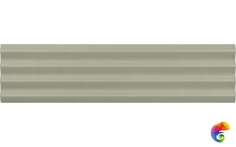 Плитка Equipe Costa Nova Onda Tansy Green Matt 5x20 см