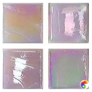 JNJ Стеклянная мозаика 1,5x1,5 Ice Jade IC88 сетка 295x295 тон 1