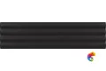 Плитка Equipe Costa Nova Onda Black Matt 5x20 см