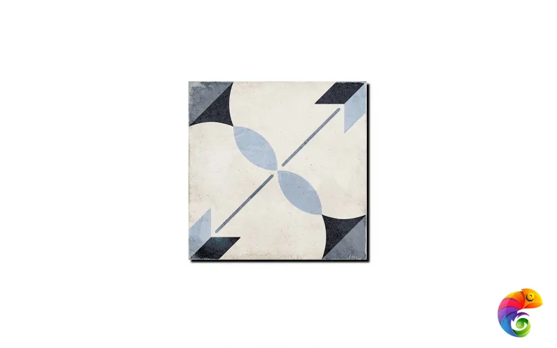 Керамогранит Equipe Art Nouveau Arkade Blue Matt 20x20