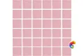 Rose Mosaic Стеклянная мозаика 2x2 A85(2) сетка 327х327