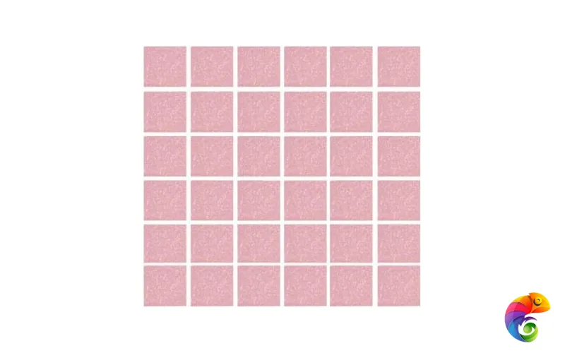 Rose Mosaic Стеклянная мозаика 2x2 A85(2) сетка 327х327