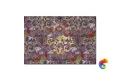 Керамическая плитка Petrachers Primavera Romana Fioritura Oro Su Viola Luc 65x97,7
